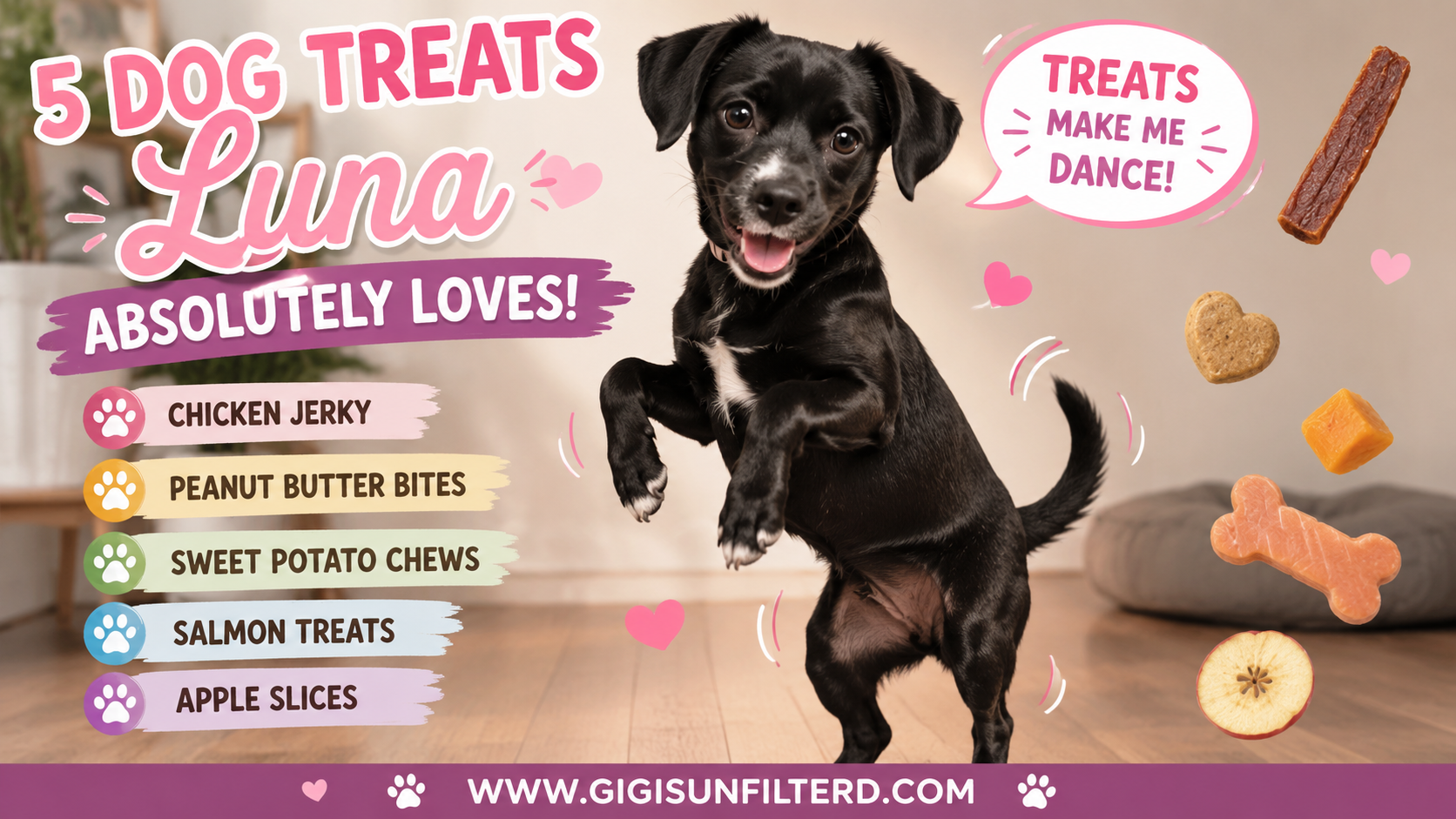 5 Dog Treats Luna Absolutely Loves