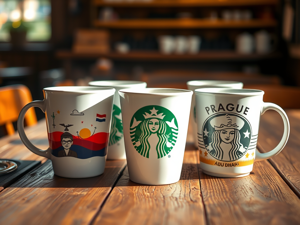 From Seoul to Prague: The Starbucks Cups My Son Brought Me