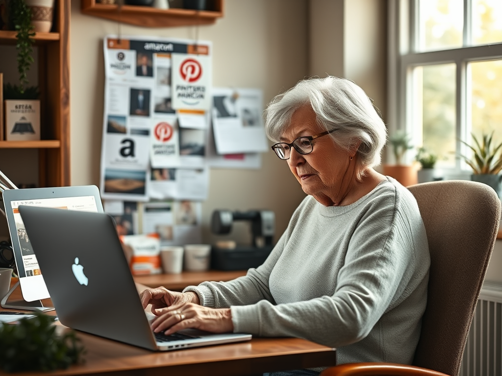 Learning Pinterest & Amazon Affiliate Marketing at 67 — What I’ve Figured Out So Far