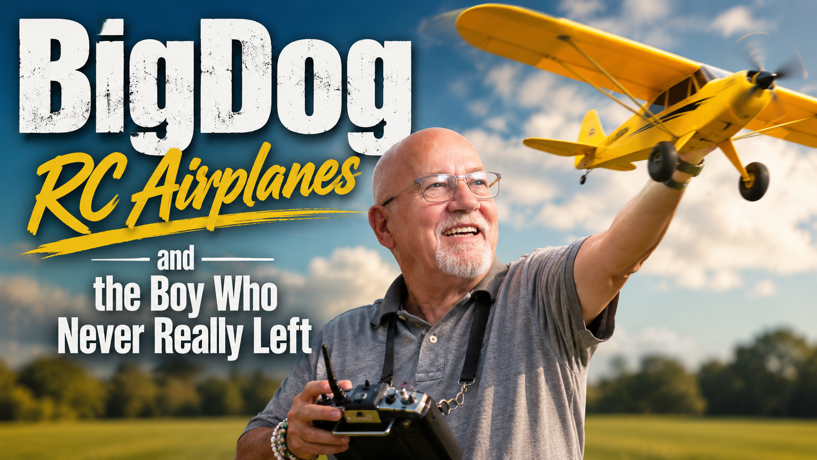 BigDog, RC Airplanes, and the Boy Who Never Really Left