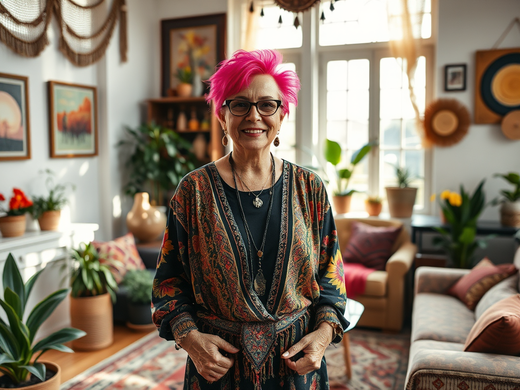 From Funeral Black to Boho Color: Finding My Style After Retirement