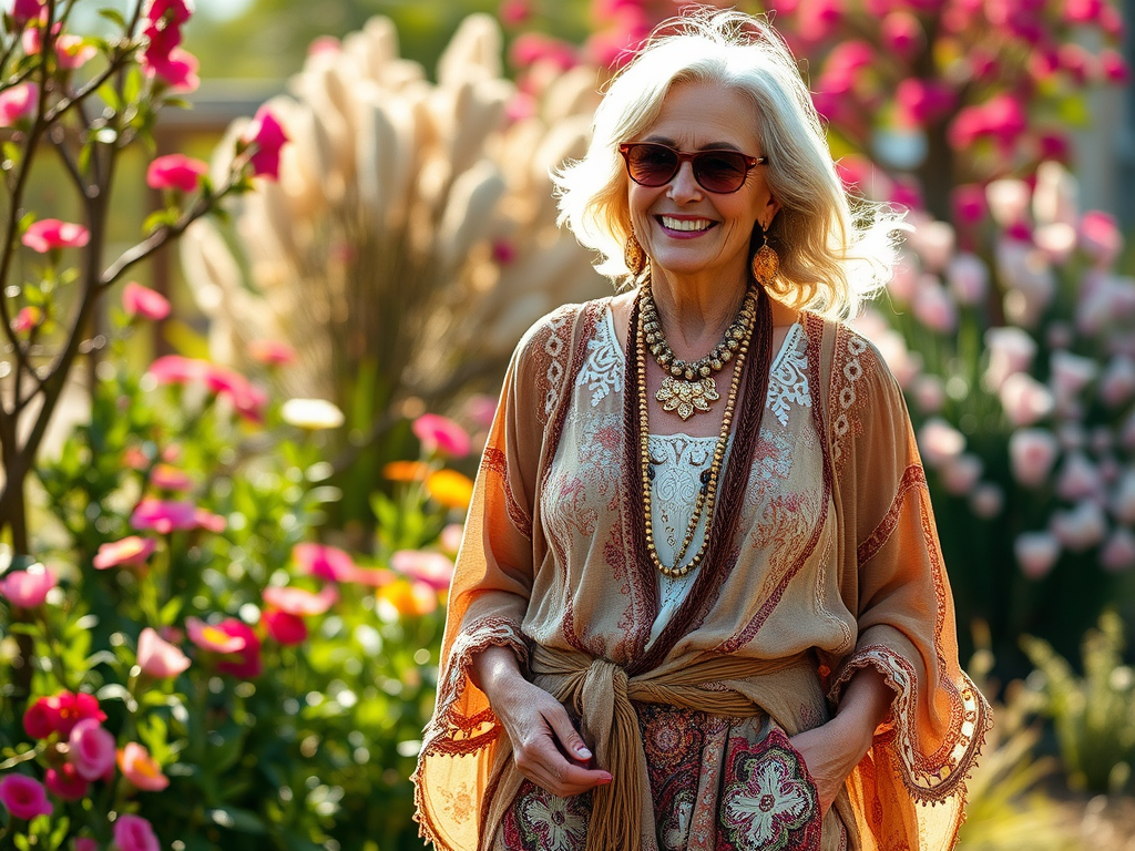 Boho Spring Outfits Over 60 (Easy, Effortless & Still Stylish)