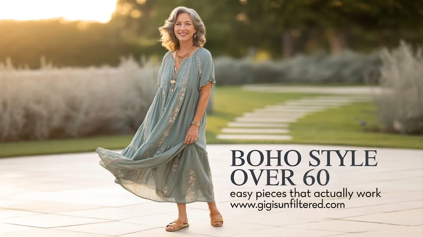 Boho Style Over 60: Easy Amazon Pieces That Actually Work