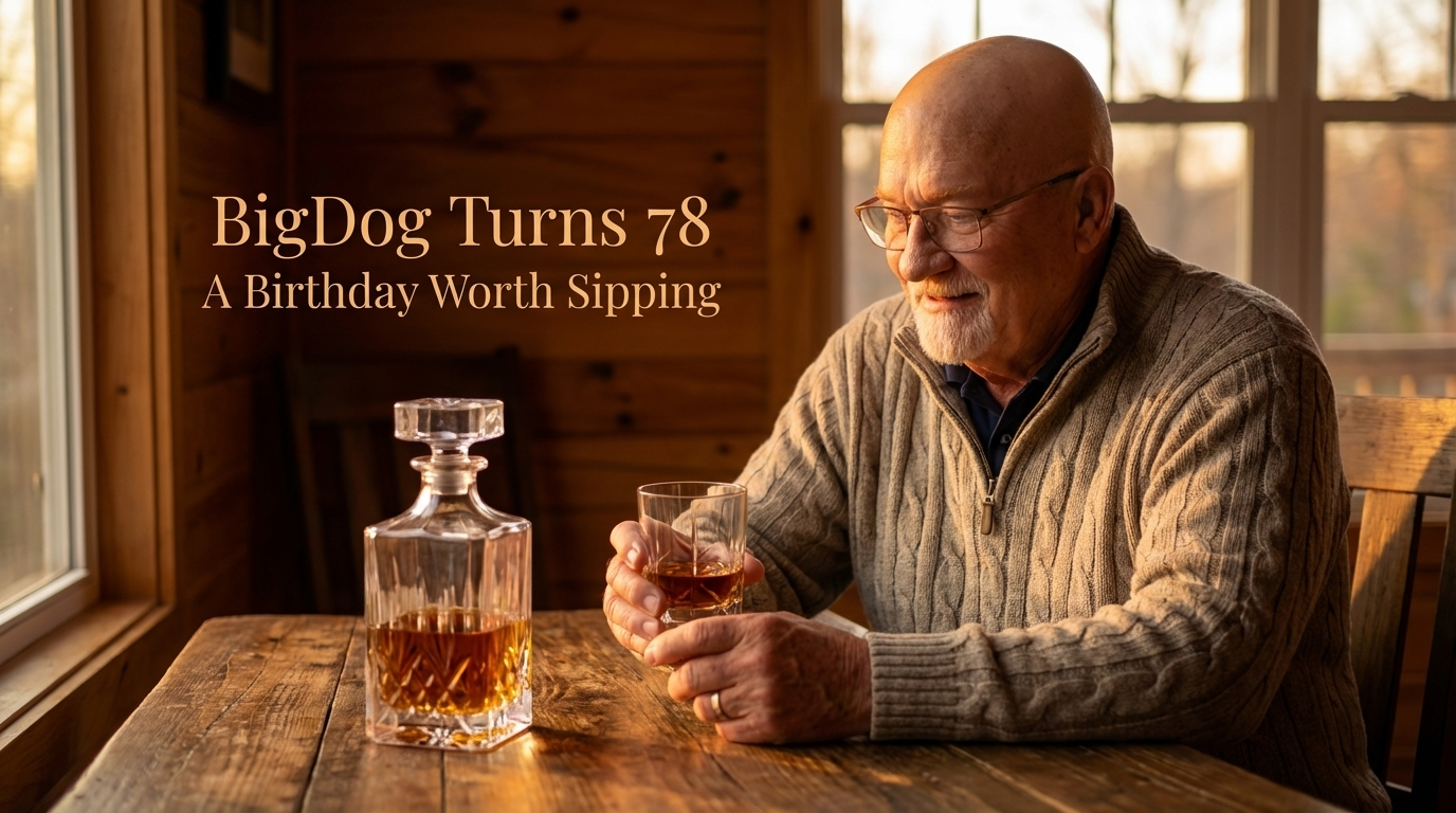 BigDog Turns 78: Simple Gift Ideas for Him