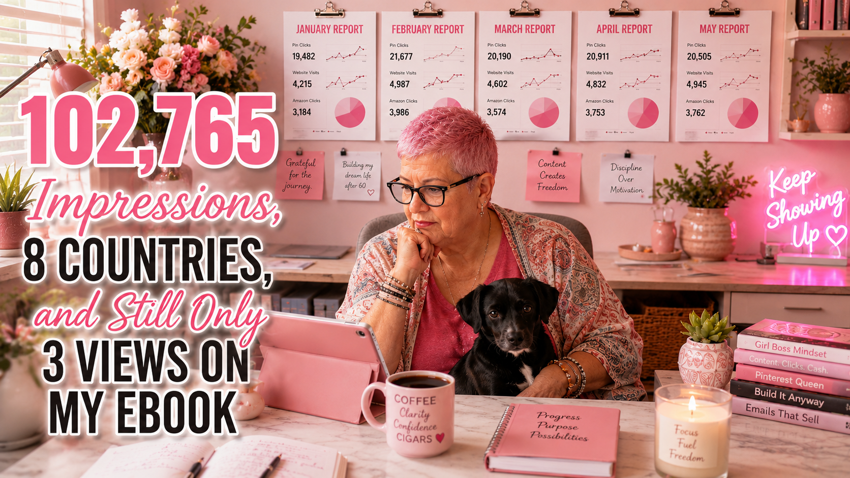 102K People, 8 Countries, and Still Only 3 Views on My Ebook: My Honest 5-Month Growth Report