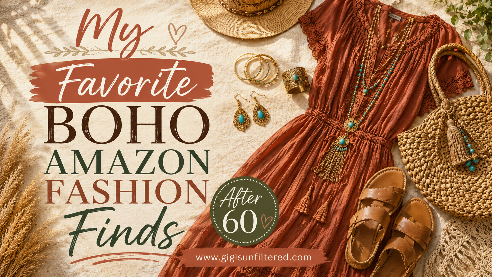My Favorite Boho Amazon Fashion Finds After 60