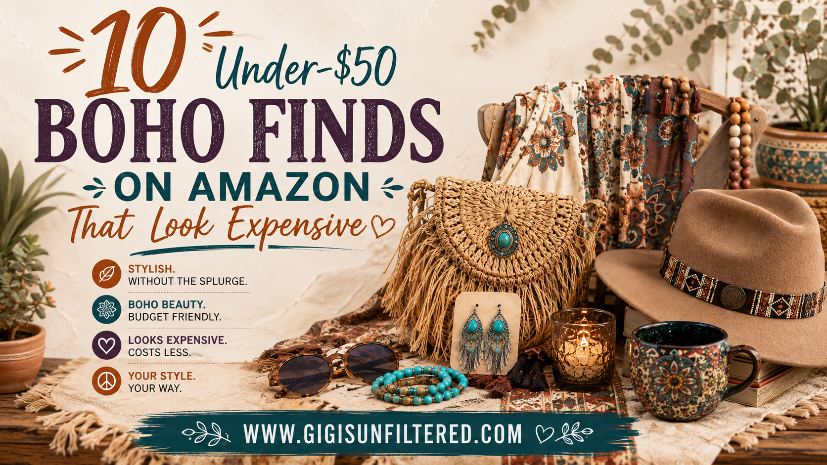 10 Under-$50 Boho Finds on Amazon That Look Expensive